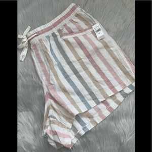 Gap Striped Summer Shorts NWT